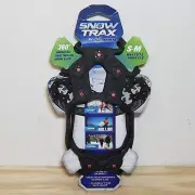 YakTrax Snow Trax S-M Mens 3.5-7.5 Womens 5-9 Improved Traction Ice & Snow New
