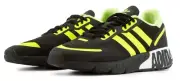 ADIDAS ZX 1K BOOST SNEAKERS TRAINERS SPORTS MEN SHOES BLACK/YELLOW SIZE 11 NEW