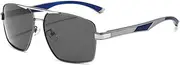 Aluminum Men's Sunglasses Polarized Lens Design Temples Sun glasses Coating Mirror Glasses Oculos de sol