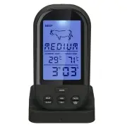 Wireless Lcd Remote Bbq Thermometer For Grill Meat Kitchen Oven Food Cooking