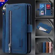 Flip Case Leather Wallet Cover For Samsung S25 S24 S23 S22 S21 S20 FE Ultra S10+
