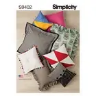 NEW Simplicity S9402 Easy Pillows & Cushions Pattern By Spotlight