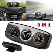 3in1 Car Dashboard Thermometer Navigation Compass Ball For Hike Marine Truck