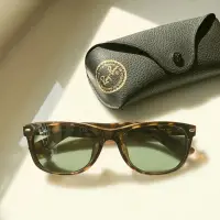 在飛比找蝦皮購物優惠-【二手】Ray Ban 雷朋 經典太陽眼鏡 琥珀色鏡框RB2