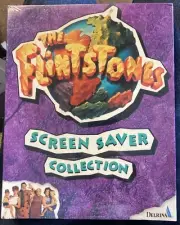 Vintage 1994 TheFlintstones Screen Saver Collection New & Sealed Floppy