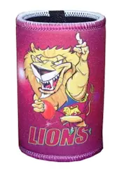 Lions Mascot Paul Harvey Design Can Cooler Stubby Holder