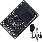 Stage Speaker Wiring Panel - Double 4-Core Socket Audio Input Wiring Board | Audio Amplifier Socket for Stage Sound Recording Studio