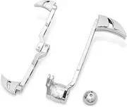Heel Toe Shifter Levers Blade Brake Arm Heel Toe Shifter Shift Levers Pegs Pedal Fit for Harley Touring Bagger Street Glide CVO FLHXSE Tri Glide Gear Lever(08-13 Touring)