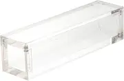 OFFIGAM Magnetic Dice Storage Case Transparent Acrylic Organizer for Dice Convenient Display Box for Home Bedroom Kitchen and Bathroom Sundries Holder