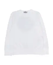 Round collar long sleeve sweater 8Y,12,14Y,10Y white