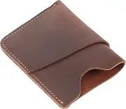 [JEWEDECO] Stylish Fur Business Card Holder Compact Credit Card Organizer Field Notes Cover Mini Composition Book