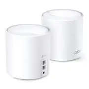 TP-Link AX1800 DECO X20 Wireless Dual-Band Gigabit Mesh Wi-Fi System - Pack of 2