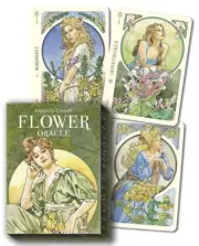 FLOWERS ORACLE Floral Tarot Kit Card Deck Cards Book Boxed Set art nouveau