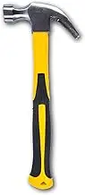 Soft Grip Multi-Purpose Claw Hammer 700 g, 39 mm Handle Size, Black/Yellow
