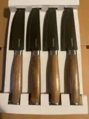 NEW! GreenPan Premiere Titanium Cutlery Steak Knife Set of 4 (1400022332)
