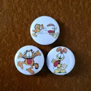 GARFIELD Badge Set / Odie / Cat Lovers
