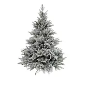 Urban 7 Ft Evergreen Fir Tree with Snow Green/WHT Decorative Seasonal Decor