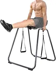 Cinhent Dipping Station Fitness Strength Training Exercise Dip Bar Slings Loops | Home Exercise & Fitness Equipment