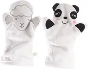 TOBBOMEY 2pcs Cartoon Bath Gloves Shower Glove Bathing Mitts Skin Scrubbing Mitt Skin Cleaning Gloves Exfoliating Bath Gloves Body Scrubbing Mitt Shower Mitts Exfoliating Mitt Bath Mittens