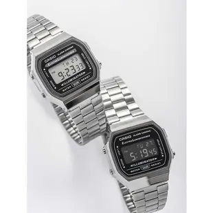 熱銷· 日本卡西歐反顯CASIO防水潮流復古簡約方形電子手錶A168WGG-1A/1B