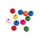 100PCS Mixed Diy Beads Diy Jewelry Charms Diy Wood Beads Wood Spacer Beads