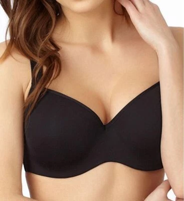 Le Mystere 9955 Dream Tisha Full Busted Bra 38 DD/E Black NWT