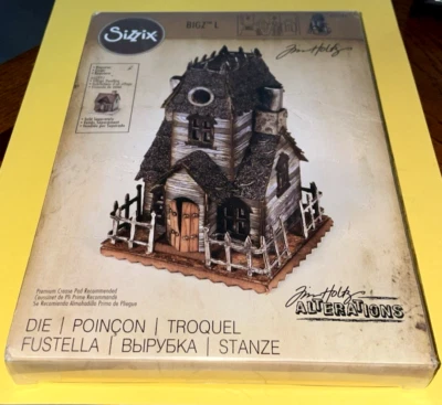 NEW~NEVER OPENED ~ RARE ~ TIM HOLTZ ~ SIZZIX ~ BIGZ L~ VILLAGE MANOR~DIE~ 661591