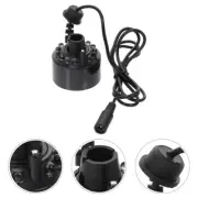 Light Mist Maker Humidifier Pond Fog Machine Fish Tank LED Lamp Air Fittings