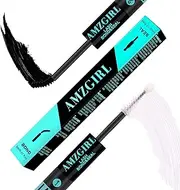 Lash Bond and Seal Eyelashes Clusters Glue of Lash Clusters Mascara Wand 10ml Long Lasting 72 Hours Black Clusters Eyelash Glue + Seal 2 in 1 Eyelash Glue at Home By AMZGlRL LASH(Black)