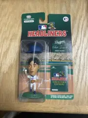 NEW 1996 Corinthian MLB Headliners Hideo Nomo Action Figure Los Angeles Dodgers