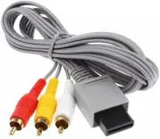 Audio Video RCA AV Cable TV Cord for Nintendo Wii/Wii U/Wii mini Console 1.8m