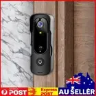 Wireless Doorbell with Camera Monitor 120 Degree Viewing Angle Intercom System
