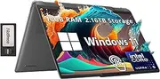 Lenovo Yoga 7i 14" 2K Touchscreen 2-in-1 Laptop, Intel Ultra 5 125U, 16GB RAM, 2.16TB Storage (2TB SSD+160GB Docking Station Set), Backlit Keyboard, Wi-Fi 6E, Fingerprint Reader, Win 11, Gray