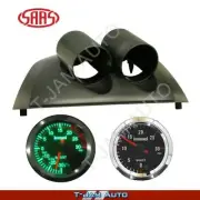 Gauge Pod for Ford Falcon FG XR6 XR8 + Boost + DT Boost Black AT Gauges