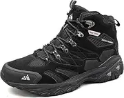 [SANANG] Winter Boot Men Outdoor Hiking Boots Suede High Top Trekking Tactical Combat Military Boots