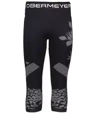 Obermeyer L3523 Glaze Black Baselayer Bottom Leggings Women's Size XS