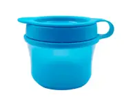 Tupperware Blue Baby Toddler Twinkle Plastic Snack Cup Container Keeper 150ml