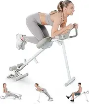 WONDER CORE Pro Max, 4-in-1 Workout Exercise Equipmen: Rowing Machine, Ab Glider, Roman Chair & Leg Press, Revolutionize Your Home Gym Experience
