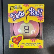 Mattel Magic 8 Ball Date Ball New In Box Full Size Rare 2000 Glitter Edition