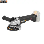 WORX 20V Cordless 125mm Brushless Angle Grinder Skin (Battery not incl.)-WX812.9