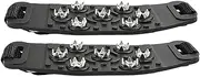 [INOOMP] Ice Cleats, Anti Slip Crampons Ice Cleats Traction Traction Snow Grips Spikes Crampons Non Slip Grippers Spikes for Shoes Women Men Kids with Straps