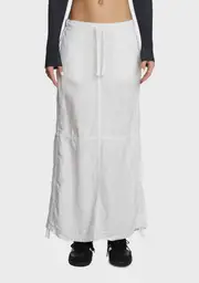 [BDG] Baggy Linen Maxi Skirt