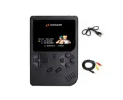 Retro-nostalgia Game Player Mobile Power PSP Dual Handheld Game Player - BLACK