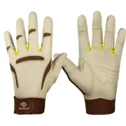 Bionic Women's Classic Grip 2.0 Gardening and Outdoor Work Gloves - Tan