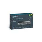 TP-Link TL-SX1008 8-Port 10G Desktop/Rackmount Switch, 160Gbps, Intelligent Fan Noise adjustment, Metal Casing, Plug and Play