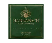 Hannabach Classical 728LT Custom Made Set - Green (Low Tension)