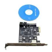 PCI-e to USB3.1 Type-C Riser Card PCIe to USB-C 2.4A Fast Charger with 19PIN USB