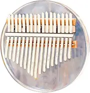 WHAMVOX 1 Set Mini Kalimba Key Acrylic Thumb Piano for Beginners Lightweight Musical Instrument for Adults for Performance Recording School and Outdoor Fun