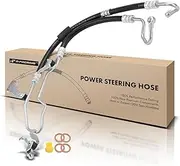 A-Premium Power Steering Hose Pressure Hose Line Assembly Compatible with BMW X5 2007-2008 L6 3.0L From Pump (Lower)