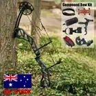 Archery 19-70lbs Compound Bow IBO 320 fps 19-30" Draw Length with Hunting Access
